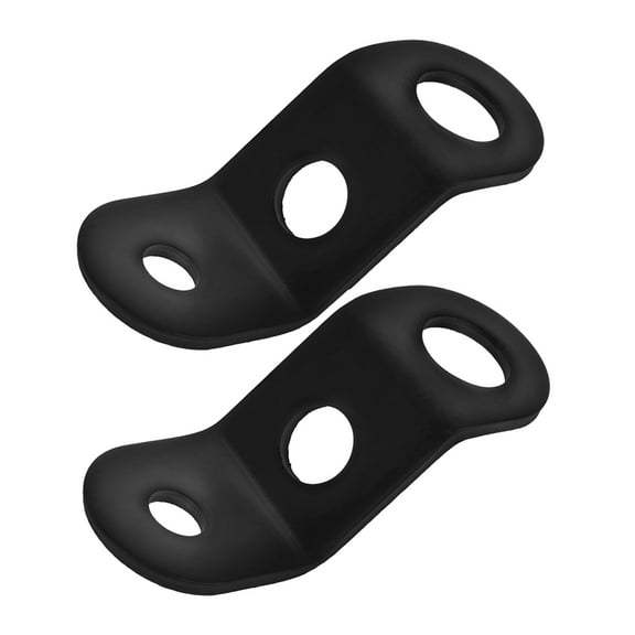 LEORX 2Pcs Universal Motorcycle Brake Reservoir Support Bracket Easy Install Oil Cup Holder