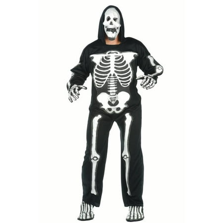 3-d Eva Skeleton Plus Size Costume
