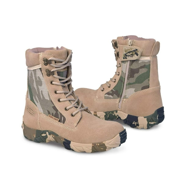Bota táctica Militar Hombre Camuflaje Workland 76211 Arena verde oscuro 26 Workland 76211ARENACAMUF