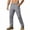 02# Gray, variant on Men's Cargo Pants 4-Way Stretch Lightweight Hiking Work Pants Elastic Waist Zip Pocket Utility Trousers M-4XL