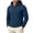 Navy, variant on Dpjklzsn Men's Hooded Windbreaker Jacket, Lightweight Zip Front Outdoor Coat for Hiking and Travel