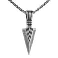 thumbnail image 1 of Chain Necklace Cool Titanium Stainless Steel Gothic Arrow Adjustable Retro Style Arrowhead Chokers Gifts Necklaces for Men Rose Gold+Gold, 1 of 7