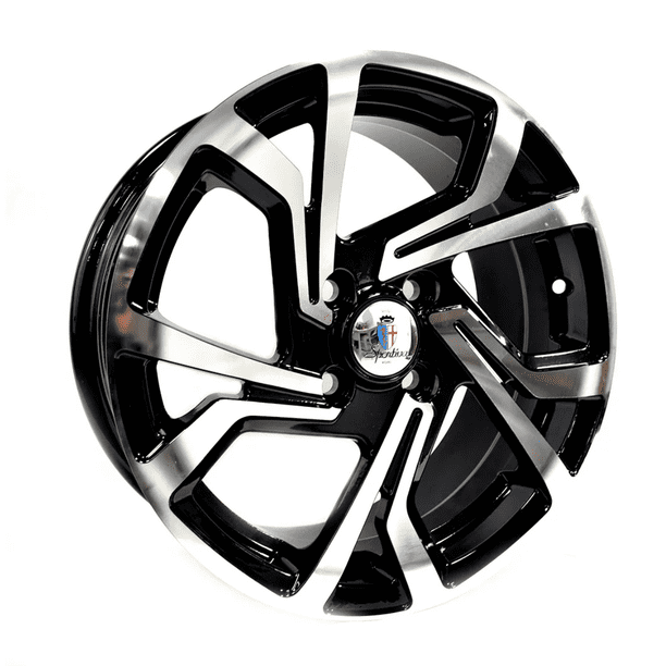 Rines Deportivos Bond 15x6.5 4-100 Juego de 4 Rines compatibles con Gol, Mazda 2, Rio, Verna, Yaris