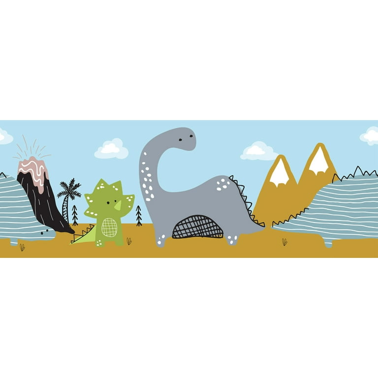 Dinosaur Wall Border