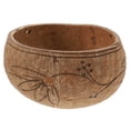 thumbnail image 3 of 1 maceta colgante para decoración de jardín con suculentas, de cáscara de coco., 3 of 6