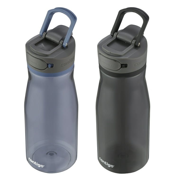  Contigo Cortland Water Bottle Bundle - 24oz Spill-Proof  BPA-Free Plastic and Stainless Steel Insulated Bottle : Sports & Outdoors