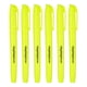 thumbnail image 1 of Marcador Amarillo, 6 Marcadores Neón Sin Filtraciones, Secado Rápido, Punta en Cuchilla, Ideal para Libros y Oficina, 1 of 6