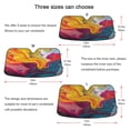 thumbnail image 4 of Iauyy Foldable Windshield Sun Shade for Cars, Interior Sun Protection for car UV Protection for Sedan/SUV/Truck, (S/M/L) Artistic Creation, 4 of 8