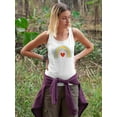 thumbnail image 2 of Simple Message Collection A. Racerback Tank Women -Victoria Barnes Designs, Female x-Small, 2 of 4