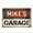 Style-C, variant on Wall Decor Sign, Vintage Funny Beware Mike Warning, 1 Piece Rustic Metal Sign, for Home Garage Man Cave Workshop Indoor Outdoor Wall Decoration