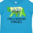 thumbnail image 4 of Inktastic Smoky Mountains, Tennessee Mountains and Bear Shape Boys or Girls Toddler T-Shirt, 4 of 5
