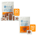 thumbnail image 2 of Tru-Colour Skin Tone Bandages Assorted Shapes Variety Pack - Brown, 4 Pack, 2 of 6