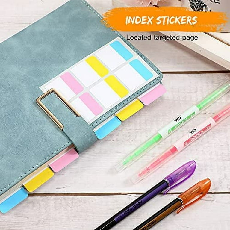 39 Pieces Bible Journal Kit, 12 Color Bible Gel Highlighters Colored Thin  Point Markers Double Highlighters Pens Self-Stick Tabs Storage Bag Pens No  Bleed for Coloring Book Doodling Drawing 