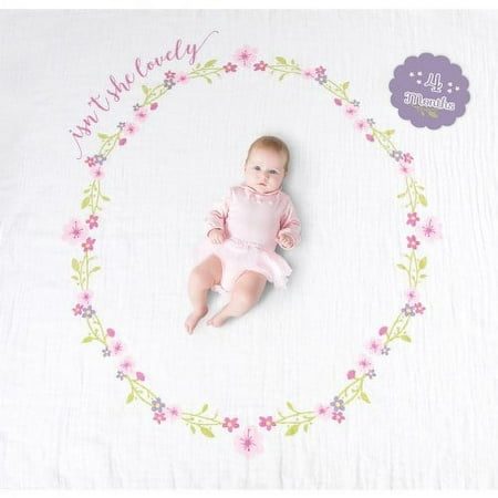 UPC: 0628233455819 | lulujo Baby s First Year Milestone Blanket & Cards Set – Isn t She Lovely