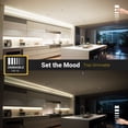 thumbnail image 6 of NuWatt 3 in. Canless Gimbal Ultra Slim 5CCT 8W New Construction LED Recessed Lighting Kit 16PK, 6 of 9