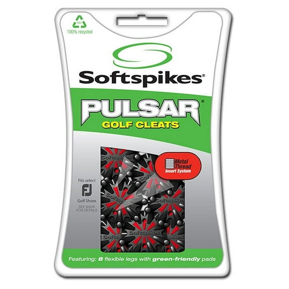 Softspikes Pulsar Golf Cleat Small Metal Thread, 22 Count