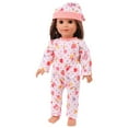 thumbnail image 4 of AmaMary  Baby Doll Clothes 18 Inch Reborn Doll Clothing Accessories Jumpsuit with Hat Shower Game Gift, 4 of 6