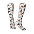 thumbnail image 4 of Balery Hip Hop Dog Printed Novelty Socks Men's Women's Crew Socks Sports Socks Knee High Socks Cotton Socks Quirky and Cool Socks, 4 of 9