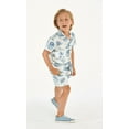thumbnail image 5 of Hawaii Hangover Boy Aloha Luau Shirt Cabana Set in Vintage Tropical Toile, 5 of 5