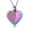 Rainbow, variant on Your Wings Were Ready But My Heart Was Not - Stainless Steel Angel Wing Heart Urn Pendant Memory Necklace for Cremation Ashes Holder Memorial Jewelry
