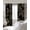 Gold, Charcoal, Bronze, Obsidian, variant on Ocean Conch Shell Blackout Curtains for Bedroom/Living Room, Thermal Insulated Kitchen Curtains, Coastal Seahorse Coral Bows Vintage Aqua Grommet Darkening Window Treatment Drapes 27.5"x39"x2
