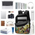 thumbnail image 3 of Ben 10 Animated Shoulder Backpack School Bag Bookbag Multipurpose Laptop Backpack, 3 of 5