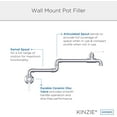 thumbnail image 2 of Gerber D205037 Kinzie 8-15/16" High Pot Filler - Chrome, 2 of 4