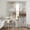 Taupe, variant on Abstract Brown Sheer Curtains 84 Inch Length 2 Panels Set, Modern Oil Painting Color Blocks Artwork Voile Window Treatment Rod Pocket Curtains Sheers Drapes for Bedroom/Living Room/Kitchen 52"x84"x2