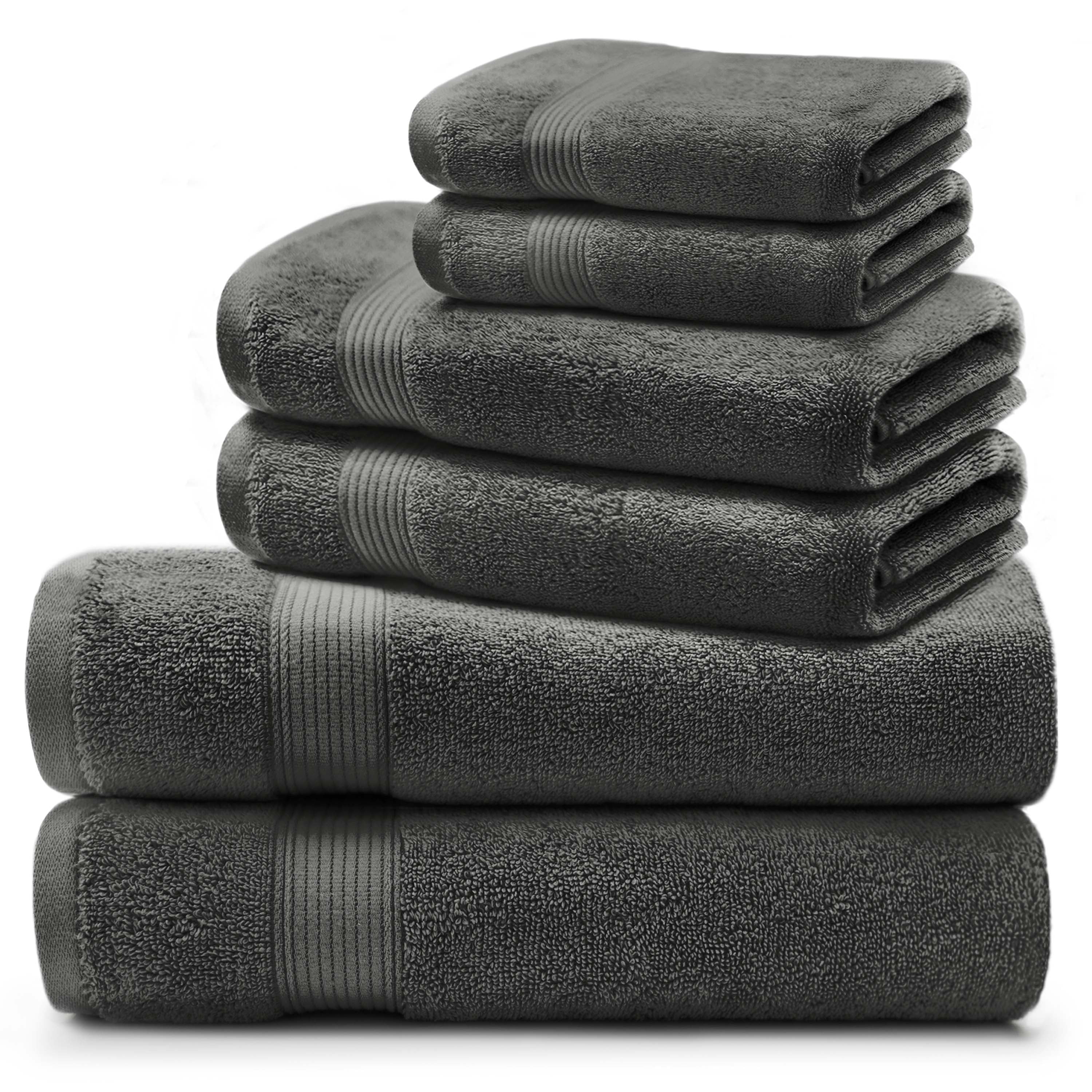 Everyday Living Dark Gray Texture Bath Towel, 1 ct - Kroger