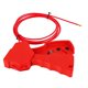 thumbnail image 2 of Adjustable Cable Lockout Industrial Valve Shutdown Tagout Stainless Steel Safety Lock, 2 of 5