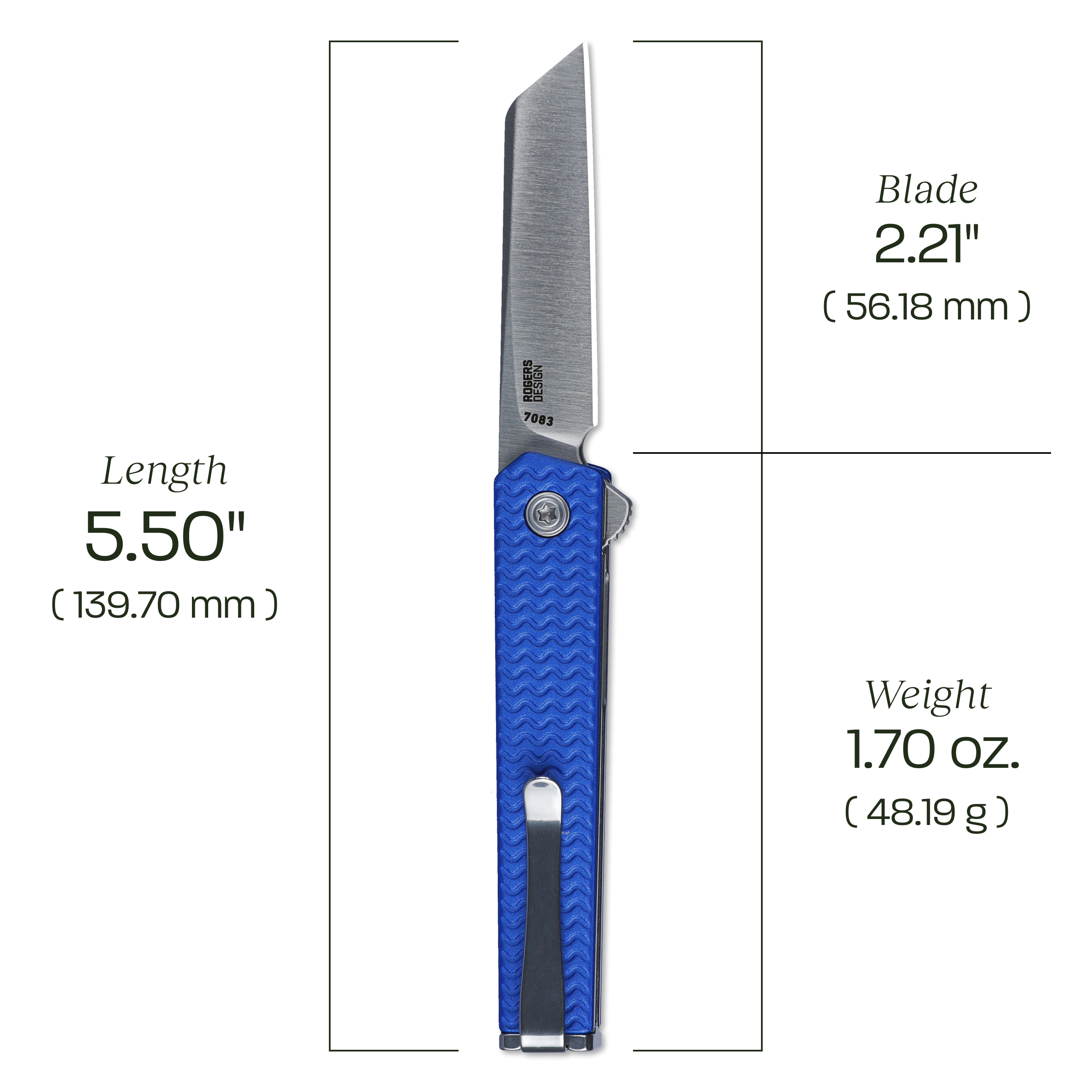 CRKT CEO Microflipper Everyday Carry EDC Pocket Folding Knife with Liner Lock: 12C27 Plain Edge Blade, Aluminum Handle, Reversible Pocket Clip, 7083