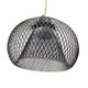 thumbnail image 1 of Pantalla de lámpara colgante de hierro, pantalla hueca para restaurantes, dormitorio, pasillo negro esférico Yuyangstore Pantalla tejida, 1 of 8