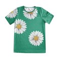 thumbnail image 3 of Pntutb - Camiseta de manga corta con cuello redondo y estampado de margaritas para mujer Pntutb Pntutb-329, 3 of 4