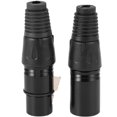 thumbnail image 4 of 80 Unids 3Pin Xlr Macho A Hembra Cable de Extensión de MicróFono Cables de MicróFono Enchufe de Audio Adaptador, 4 of 4