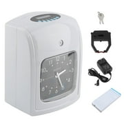 K-8 English Paper Card Attendance Employee Machine Punch Time Clock Recorder on Clearance