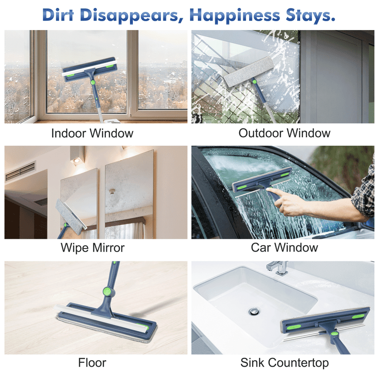 Sugarday Window Squeegee Cleaner with 63" Extension Handle photo 4