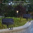 thumbnail image 4 of 10 LED Solar Garden Spotlights Spot Light Landscape Path Lamp Outdoor Waterproof, 4 of 8
