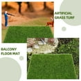 thumbnail image 4 of TEHAUX 10Pcs Garden Artificial Turf Mat Green Simulation Grass for Decorative Scene Layout, 4 of 6