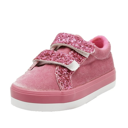 Adidas Supernova Sequence Running Shoe Dream Seek Girls Toddler 790 Hook and Loop Strap Light Weight Sequence Fashion Sneakers - (6 M US Toddler, Pink) ()