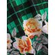 thumbnail image 4 of Floral a cuadros Mock botones más Tamaño de superficie Rosegal Camisetas tallas grandes, 4 of 5