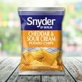 thumbnail image 2 of Snyder of Berlin Cheddar & Sour Cream Potato Chips, Gluten-Free, 7.75 oz Bag, 2 of 8