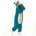 thumbnail image 4 of HKSNG Winter Adult Animal Mike Duck Onesies Shark Cat Fox Kigurumi Pajamas Monkey Cartoon Costumes Jumpsuits Christmas Hooded, 4 of 4