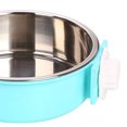 thumbnail image 4 of Alimentador de acero inoxidable Greeniant para perros gatos y cachorros tazón de agua para comida azul L, 4 of 6