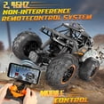 thumbnail image 6 of Freecat RC Car, Remote Control Truck Toys for Boy 8 to 11 Years, 1:18 Remote Control Monster Truck with 1080P HD Camera, 4WD 2.4Ghz Alloy Truck Toys for Kids Boys Adults Birthday Gifts., 6 of 8