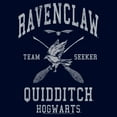 thumbnail image 2 of Mens Harry Potter Ravenclaw Quidditch Seeker Lightweight Hoodie, 2 of 4