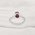 thumbnail image 6 of AAA Natural Ruby Ring, Rough Ruby Gemstone Ring, July Birthstone, Twisted Wire Band, 925 Sterling Silver, Womens Ring, Christmas, Thanksgiving, Handmade, Statement Jewelry, Raw Gemstone Jewelry, 6 of 6