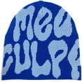 thumbnail image 5 of Women Y2k Beanie Hat Slouchy Knitted Beanies Y2k Accessories Skull Caps Mea Culpa Graphic Bonnet Beanie, 5 of 12