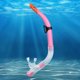 thumbnail image 1 of Buceo Snorkel Natación Snorkel Tubo de válvula de respiración húmeda seca de silicona de grado alimenticio, 1 of 6
