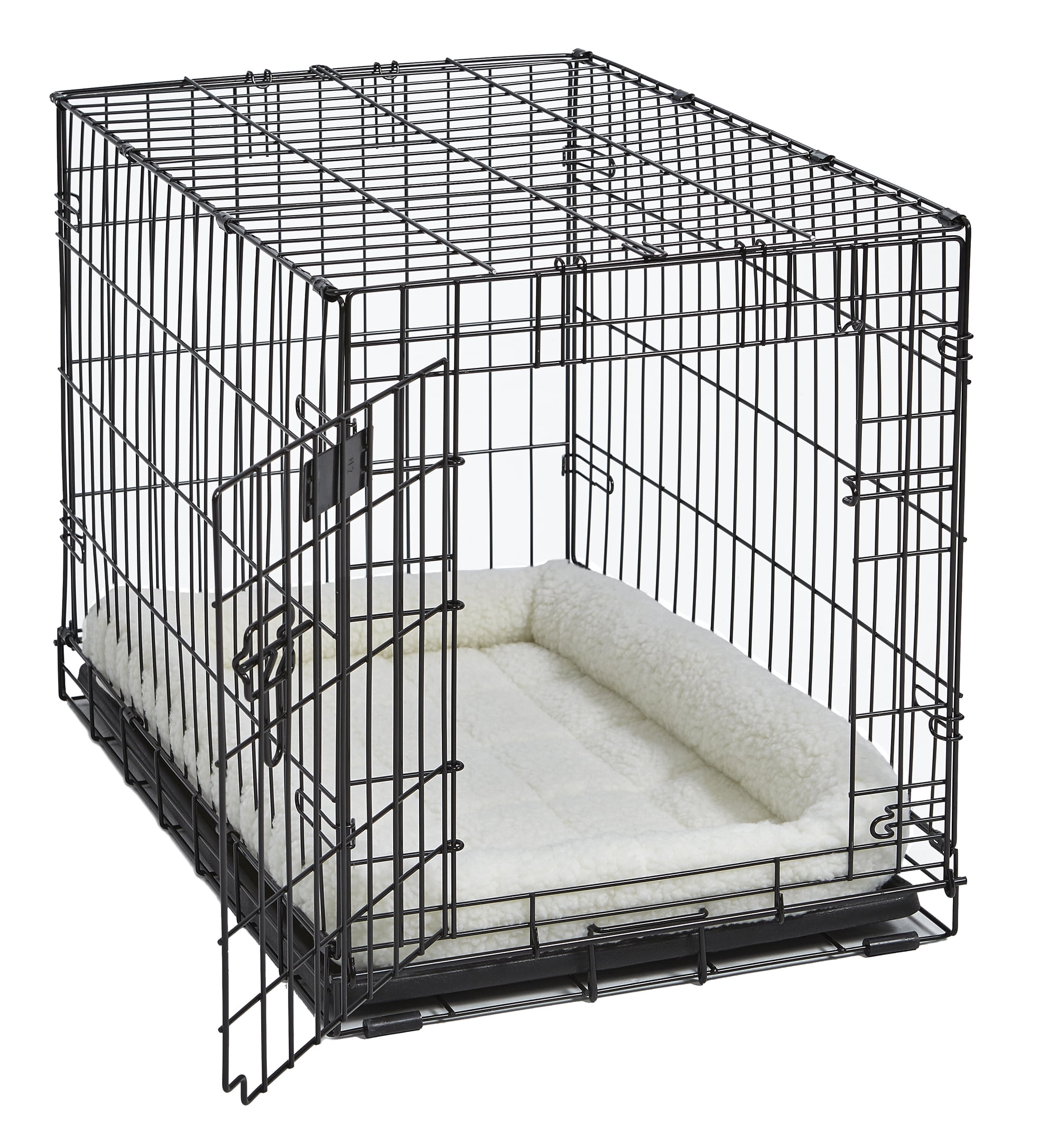 Midwest Homes For Pets QuietTime Fleece Filled Bolstered Bed Fits 48 inch Crate Model 40248 Walmart