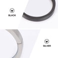 thumbnail image 4 of EeaseCA 1PC Stainless Steel Female Ring Double-ring Finger Ring Decompression Ring, 4 of 8